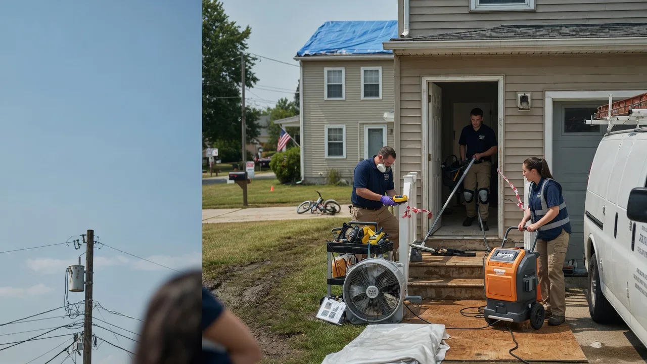 Water Damage Repair in Merrillan, WI near me